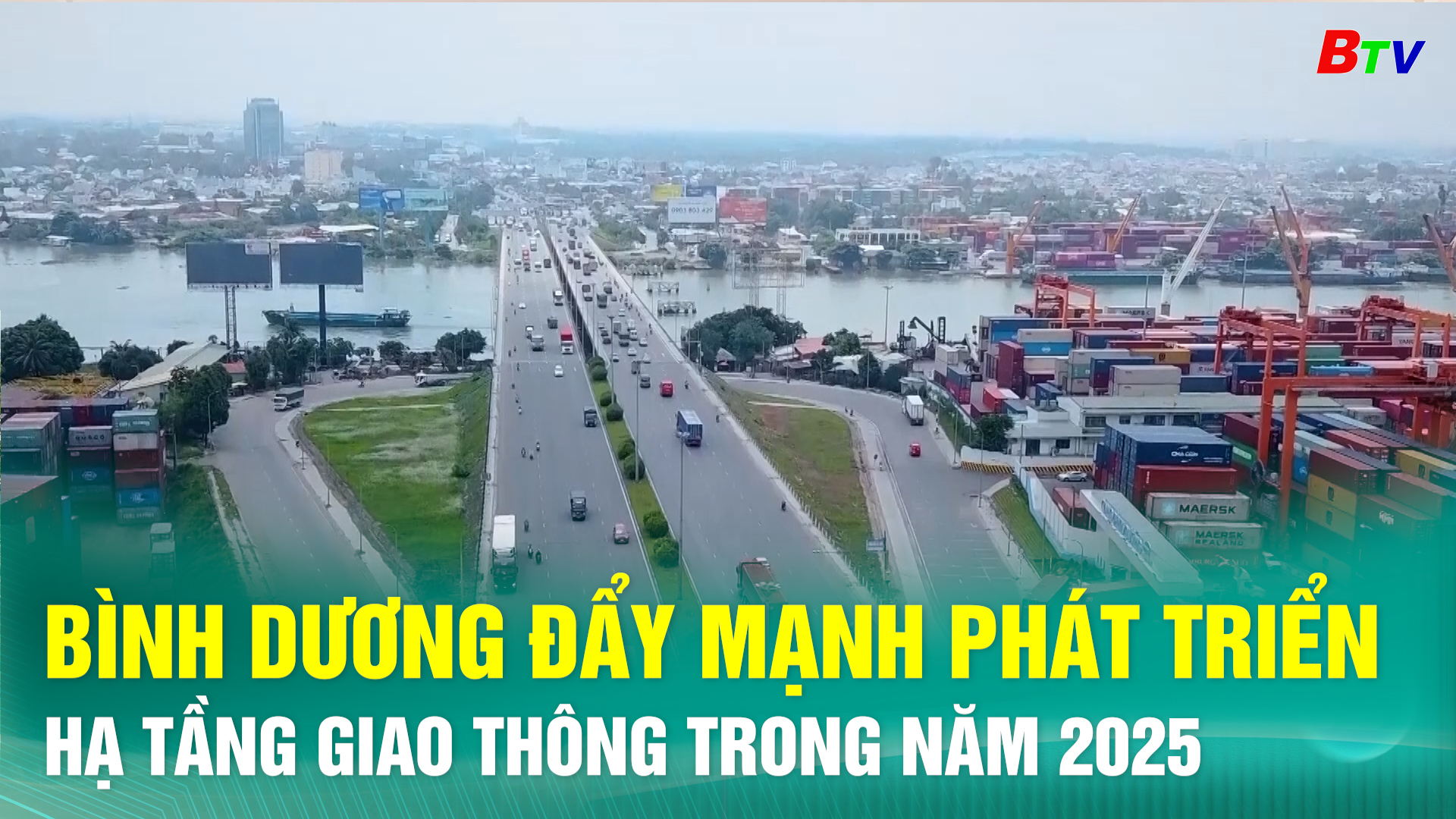 Bình Dương đẩy mạnh phát triển hạ tầng giao thông trong năm 2025